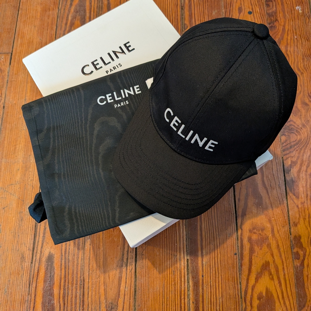 Celine Black Cap